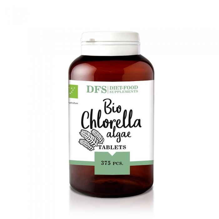 Bio Chlorella - 375 tablete x 400mg - (150g), Diet-Food