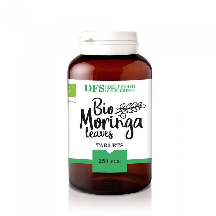 Bio Moringa - 250 tablete x 500mg -(125g), Diet-Food