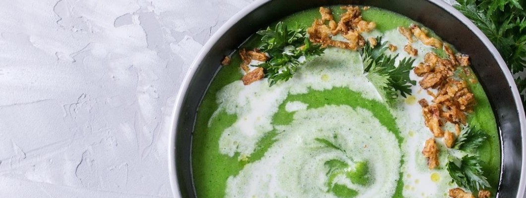 Rețete simple de vară. Supă cremă de broccoli.