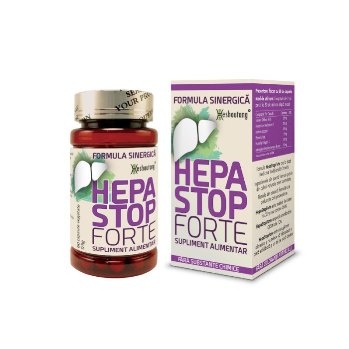 HepaStop Forte (60 capsule), Heshoutang TCM Healthcare