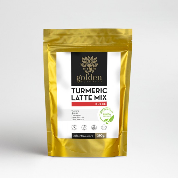 Turmeric Latte Mix Dulce (210 grame), Golden Flavours