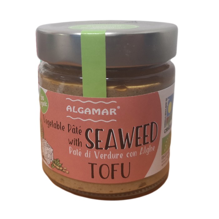 Pate vegetal cu alge si tofu eco (180 grame), Algamar