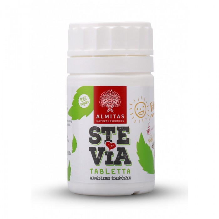 Stevia indulcitor natural (1000 comprimate), Almitas Natural Product