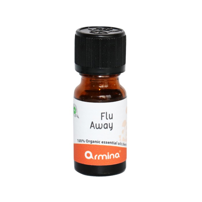 Blend din uleiuri esentiale Flu Away pentru difuzer bio (10 ml), Armina