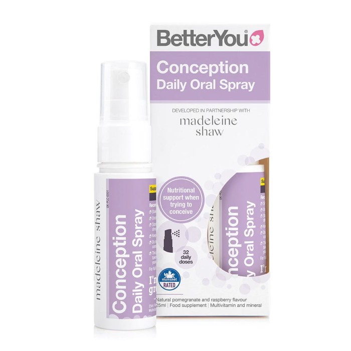 Conception Oral Spray (25 ml), BetterYou