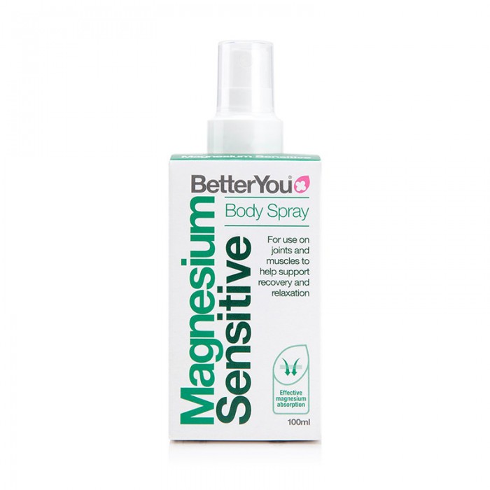 Magnesium Sensitive Body Spray (100 ml), BetterYou