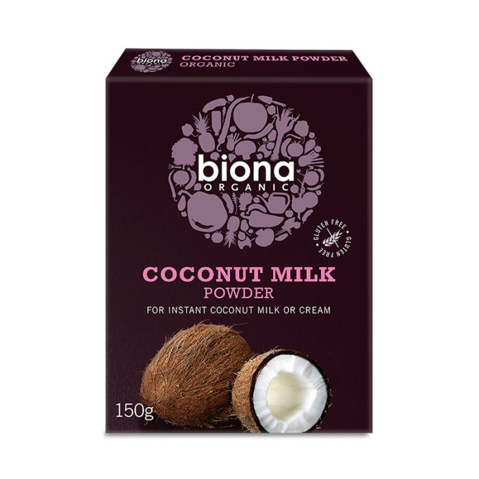 Lapte de cocos praf bio (150 grame), Biona