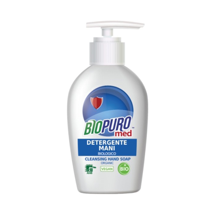 Sapun lichid igienizant pentru maini bio (250 ml), Biopuro