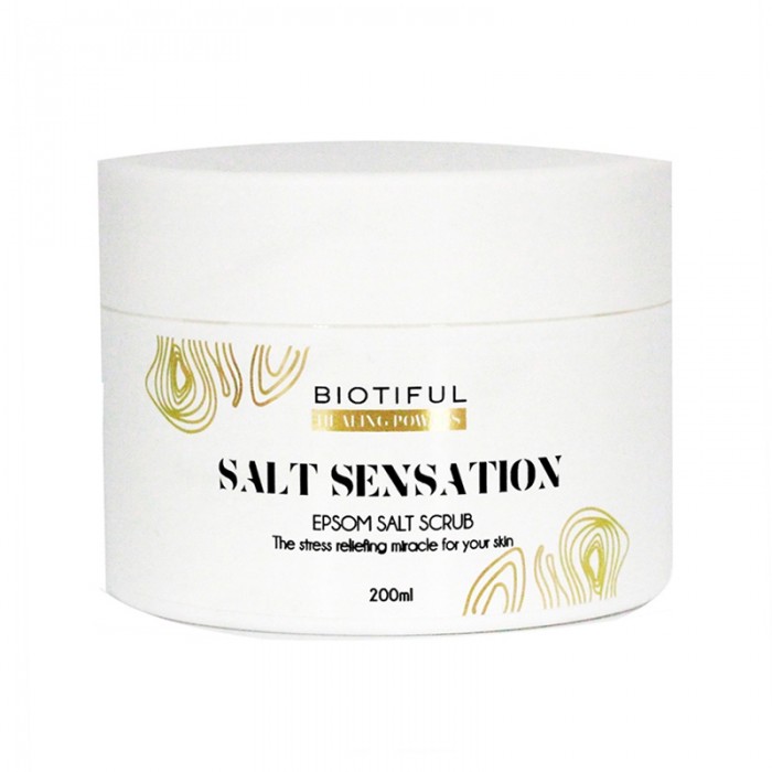 Salt Sensation Body Scrub (200 ml), Biotiful