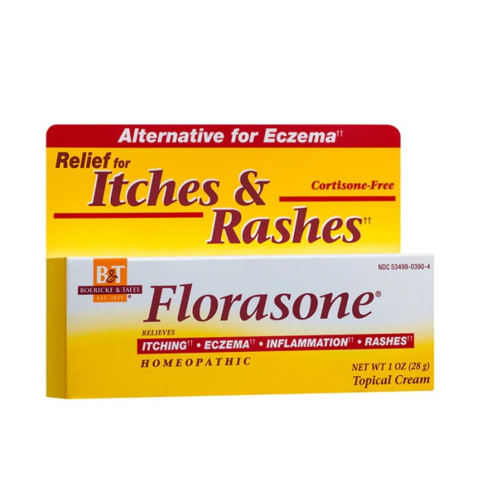 Florasone Eczema Cream (28,35 grame), Boericke&Tafel
