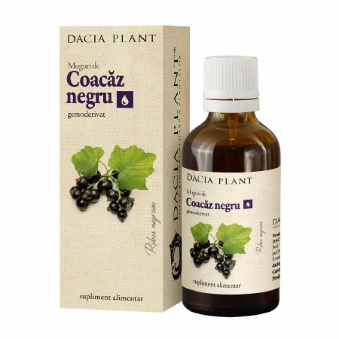 Coacaz Negru Muguri tinctura (50 ml), Dacia Plant