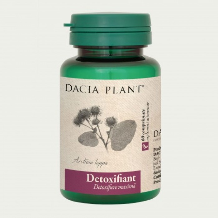 Detoxifiant (60 comprimate), Dacia Plant