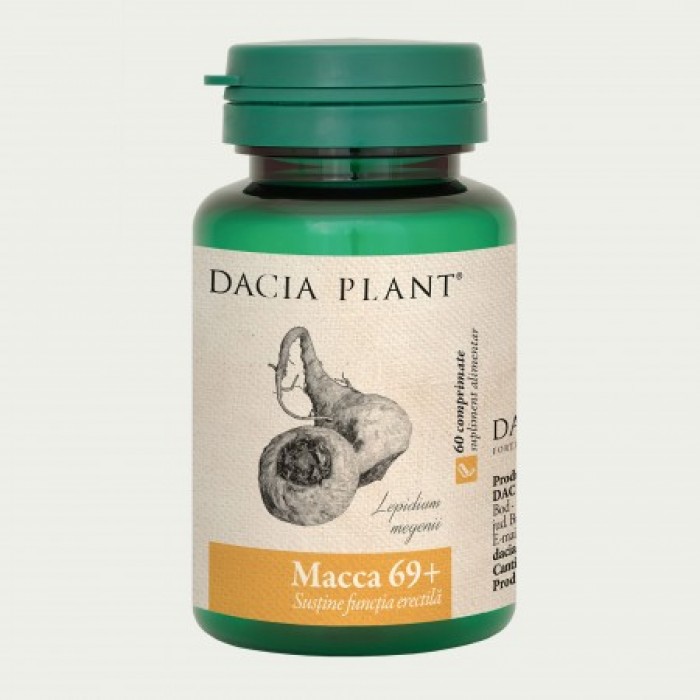 Macca 69+ (60 comprimate), Dacia Plant