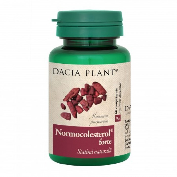 Normocolesterol Forte (60 comprimate), Dacia Plant