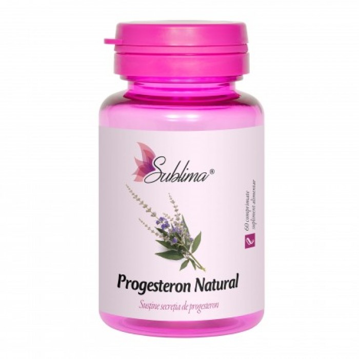 Sublima Progesteron Natural (60 comprimate), Dacia Plant