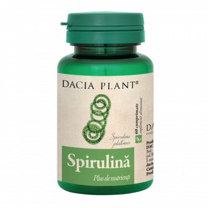 Spirulina (60 comprimate), Dacia Plant