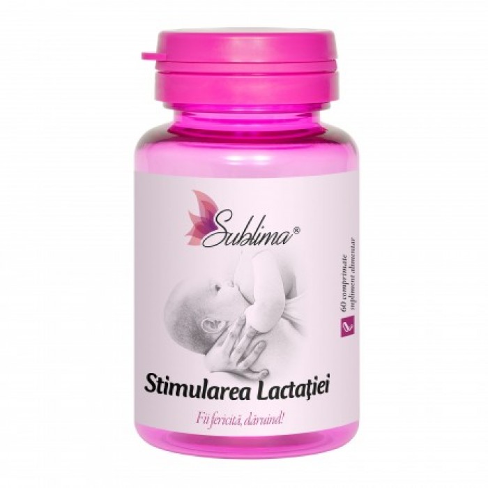 Sublima Stimularea lactatiei (60 comprimate), Dacia Plant