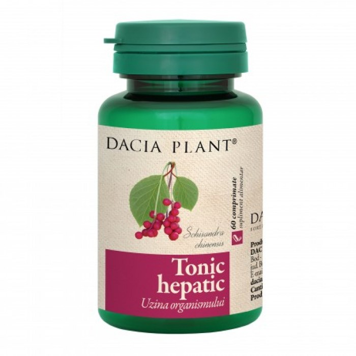 Tonic hepatic (60 capsule), Dacia Plant