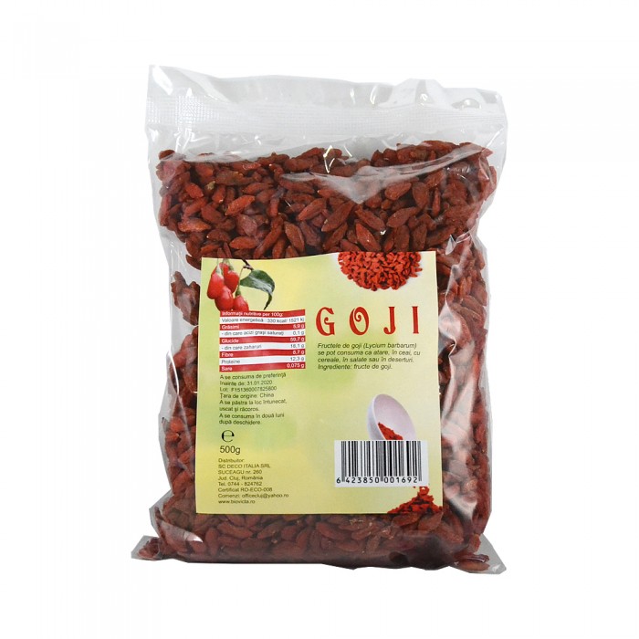 Goji berry uscate extra (500 grame)