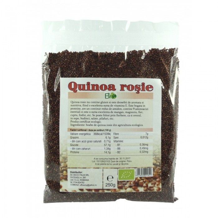 Quinoa rosie (250 grame)