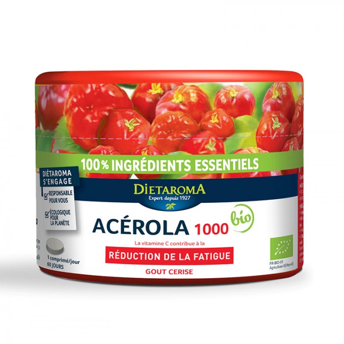 Acerola 1000mg (60 comprimate), Dietaroma