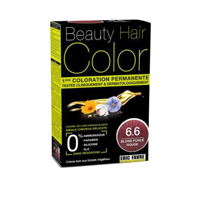 Beauty Hair - Vopsea de par 6.6 Blond Roscat inchis