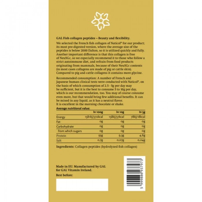 Peptide de Colagen din peste (150 grame), GAL