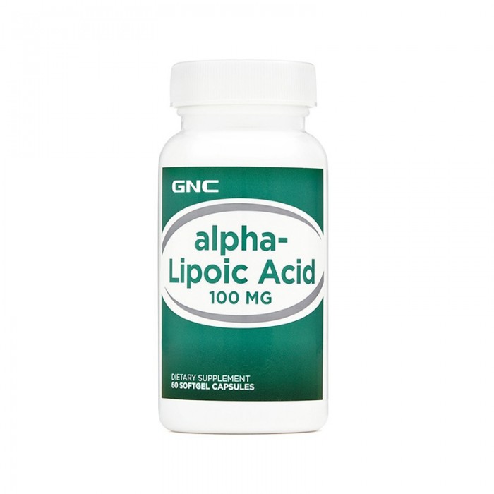 Acid Alfa Lipoic 100 mg (60 capsule), GNC