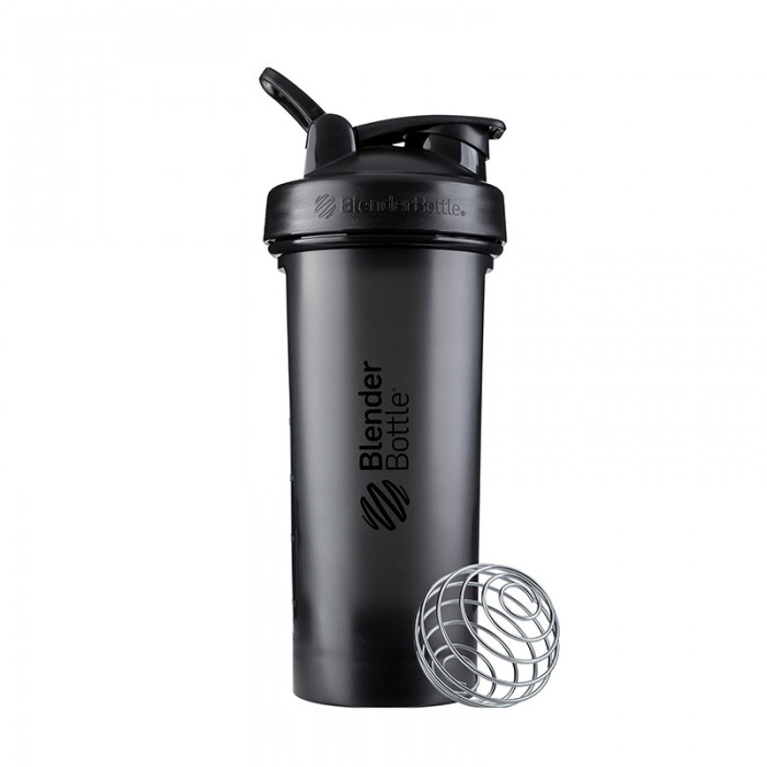Blender Bottle Shaker Clasic Black (800 ml), GNC