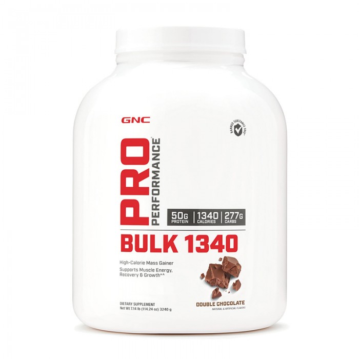 Bulk 1340 Proteina din zer cu aroma de ciocolata (3240 grame), GNC Pro Performance