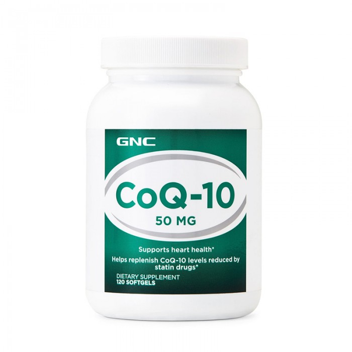 Coenzima Q-10 50 mg (120 capsule), GNC