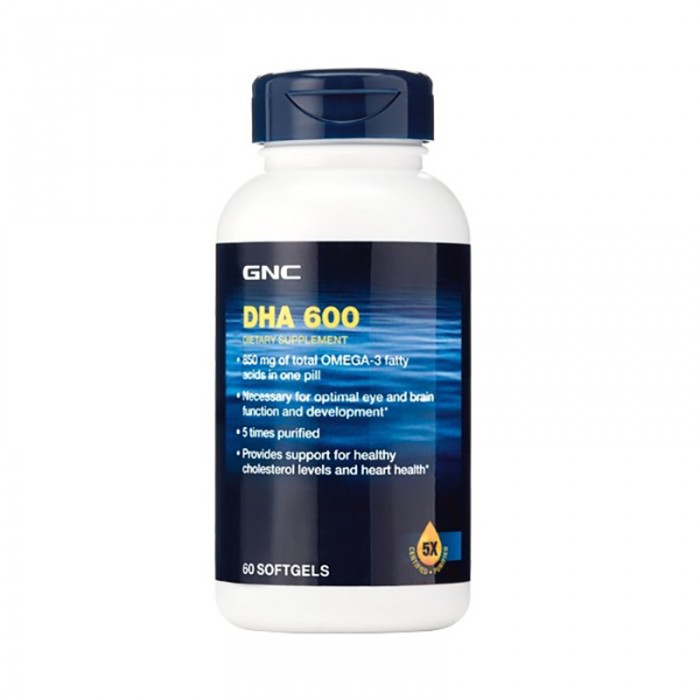 DHA 600 (60 capsule), GNC
