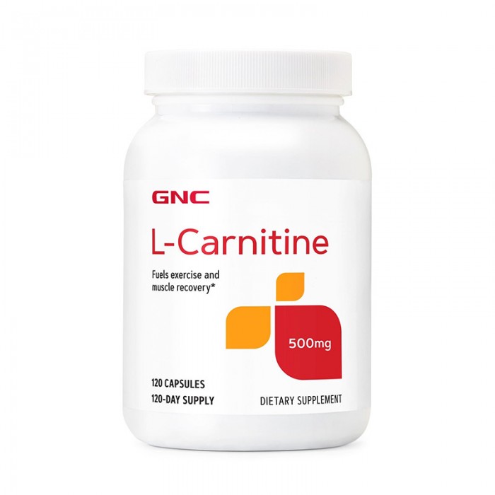 L-Carnitina 500 mg (120 capsule), GNC