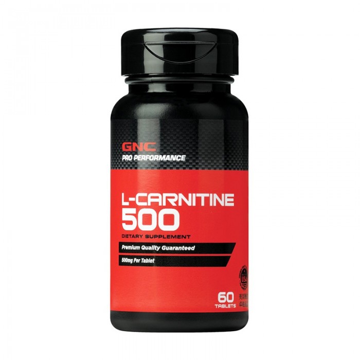 L-Carnitina 500 mg (60 capsule), GNC Pro Performance