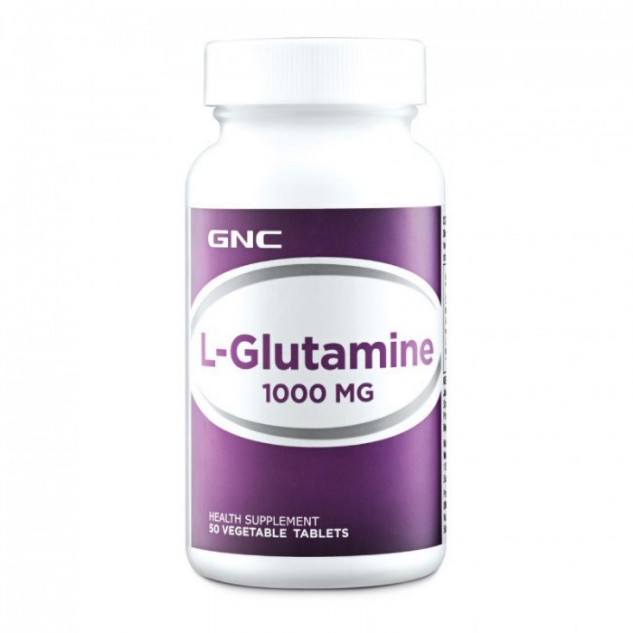 L-Glutamina 1000 mg (50 capsule), GNC