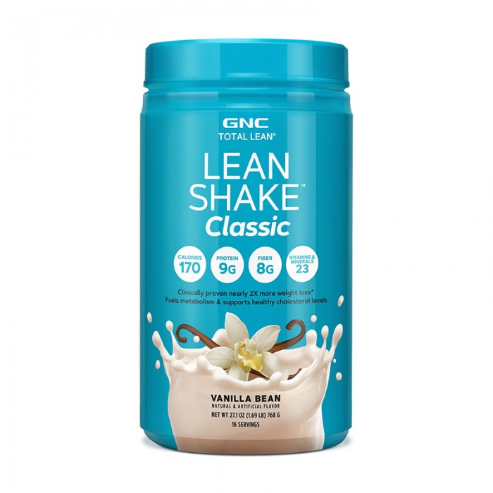 Lean Shake Classic cu aroma de vanilie (768 grame), GNC Total Lean