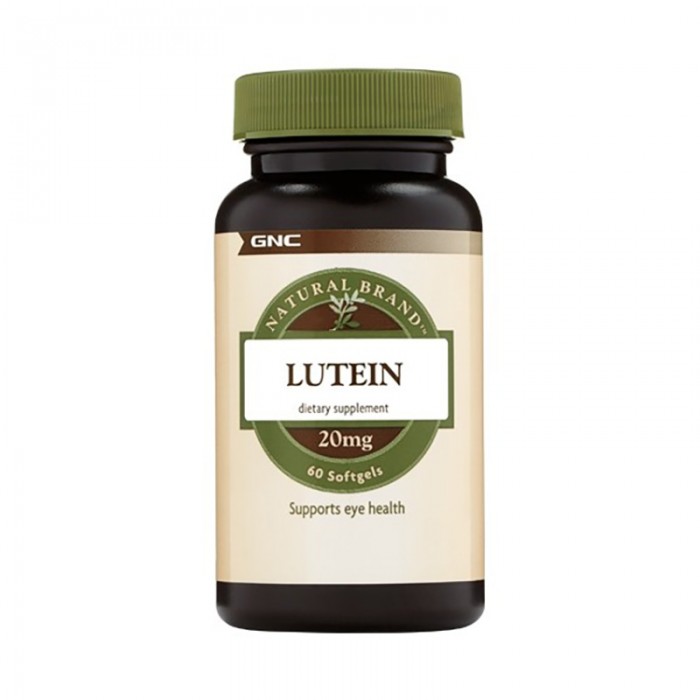 Luteina 20 mg (60 capsule), GNC Natural Brand