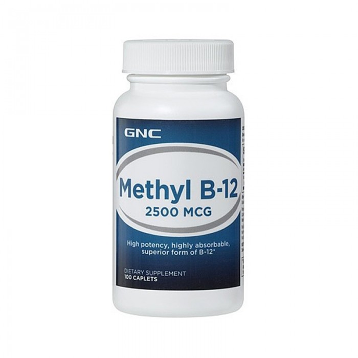 Metilcobalamina Vitamina B-12 2500 mcg (100 capsule), GNC