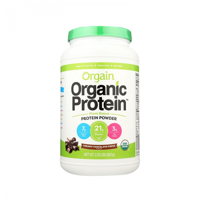 Orgain Proteina organica vegana cu aroma de ciocolata (920 grame), GNC