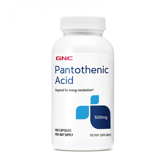 Acid pantothenic 500 mg (100 capsule), GNC