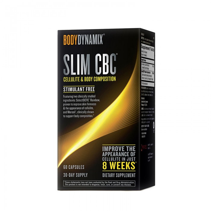 Slim CBC Formula pentru reducerea celulitei si fermitate (60 capsule), GNC BodyDynamix
