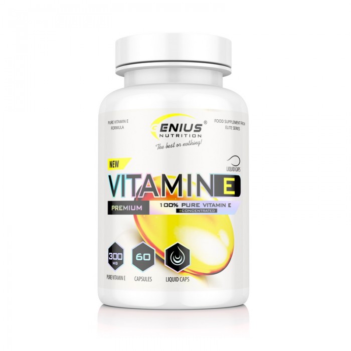 Vitamin E (60 capsule), Genius Nutrition