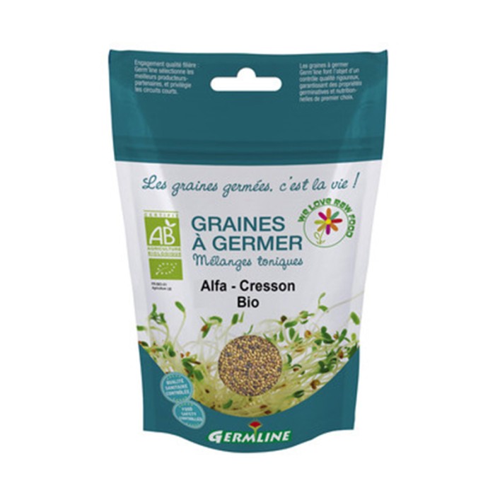 Alfalfa si creson seminte pt. germinat bio (150 grame)