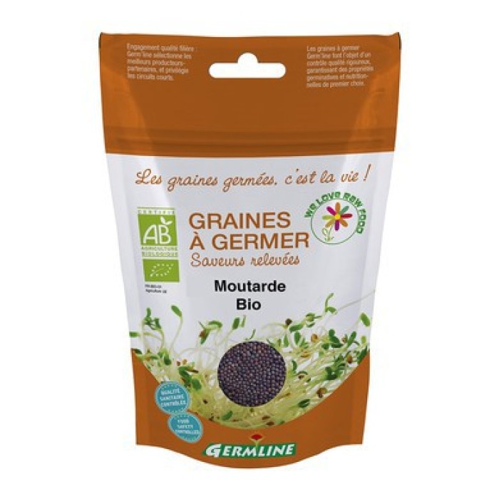 Mustar negru pentru germinat bio (100g)