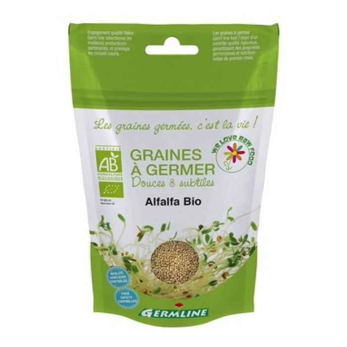 Alfalfa seminte pentru germinat bio (150g)