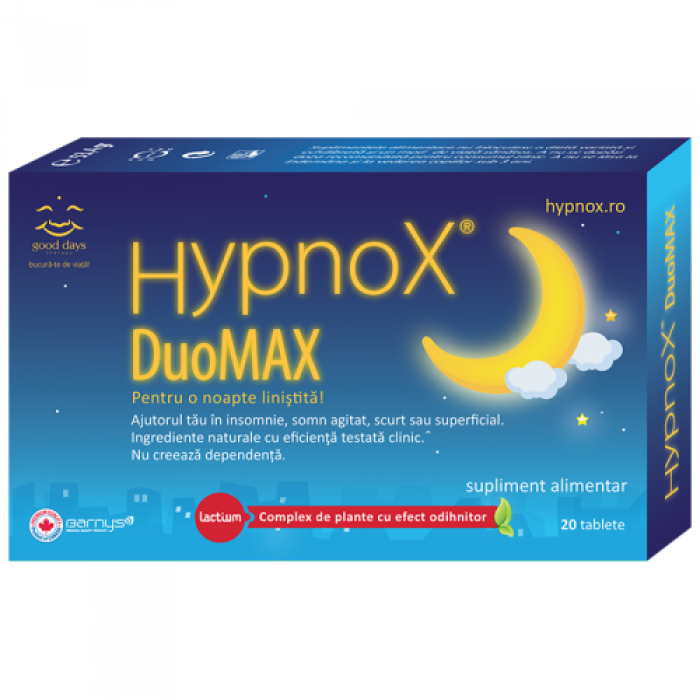 Hypnox DouMax (20 tablete), Good Days Therapy
