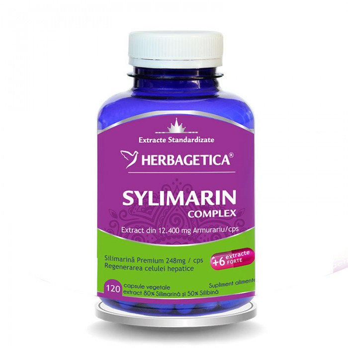 Silymarin 80/50 Detox Forte (120 capsule), Herbagetica