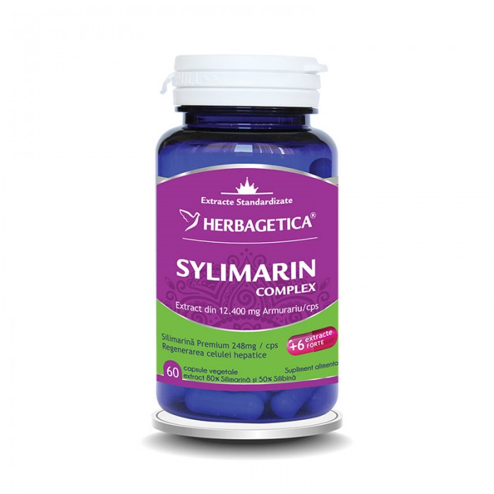 Silymarin 80/50 Detox Forte (60 capsule), Herbagetica