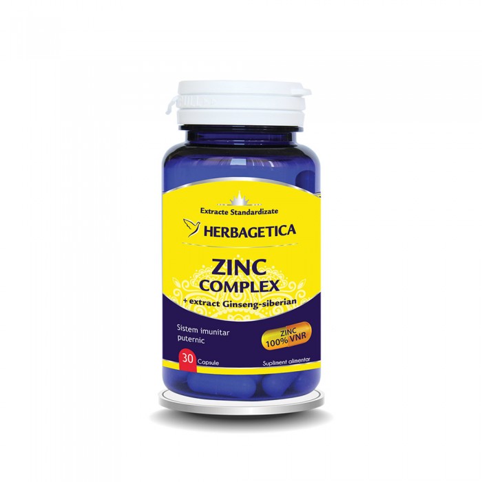 Zinc Complex (30 capsule), Herbagetica
