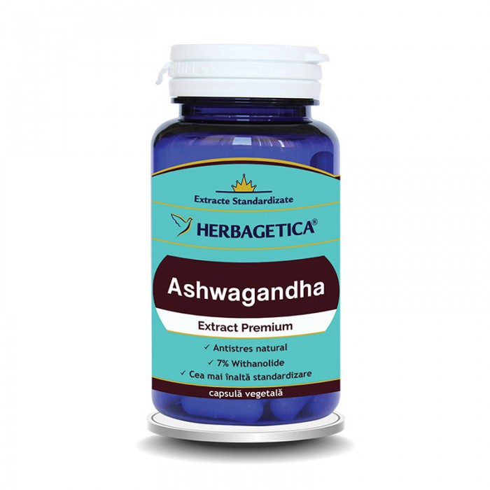 Ashwagandha (60 capsule), Herbagetica